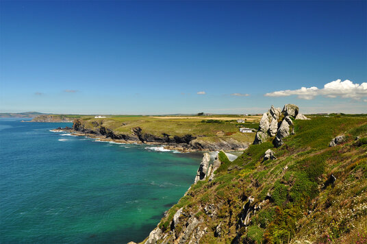 Carrag Luz near Polurrian Cove