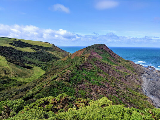 Castle Point at St Gennys