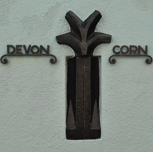 Old Devon-Cornwall border
