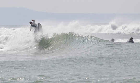Surfer at Chapel Porth