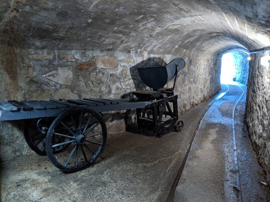 Tunnels at Charlestown Harbour