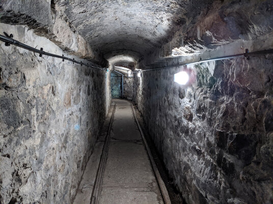 Tunnels at Charlestown Harbour