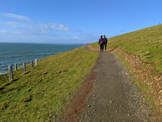Coast path to Porthleven