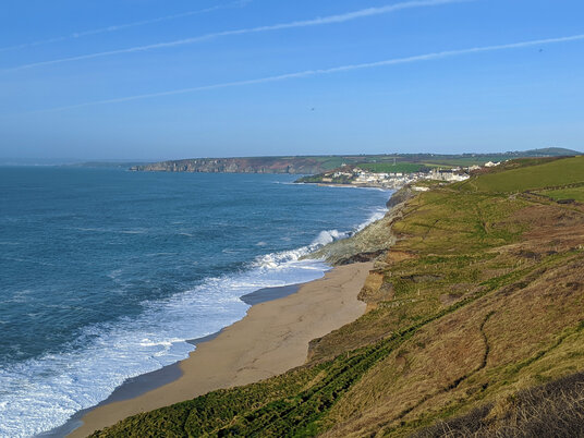 Coastline at Porthleven