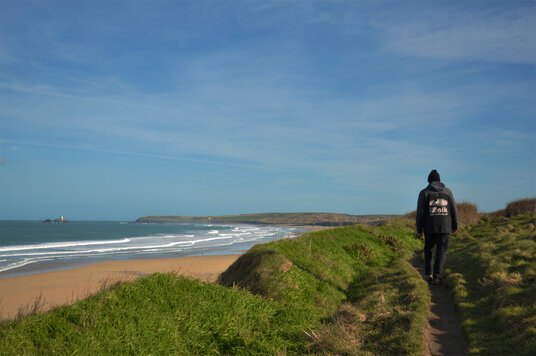 Coast path at Hayle