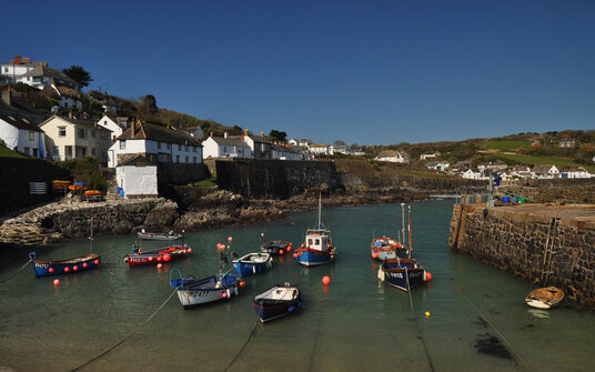 Coverack harbour