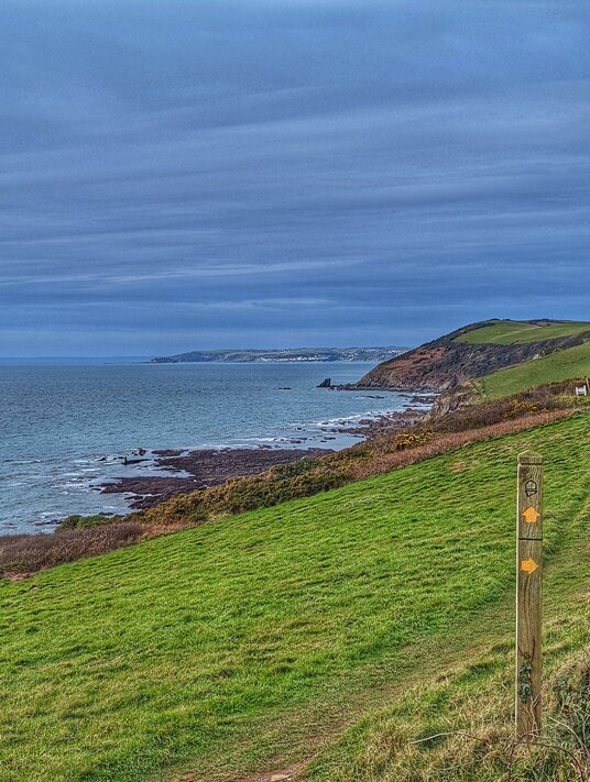 Coast path near Crafthole