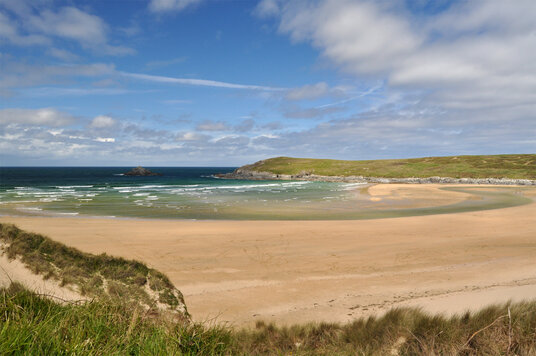 Crantock beach
