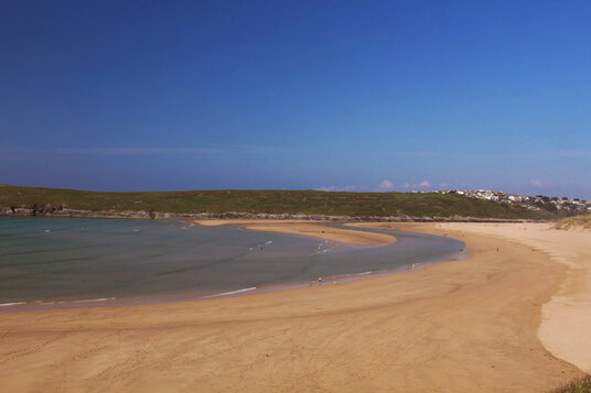 Crantock beach