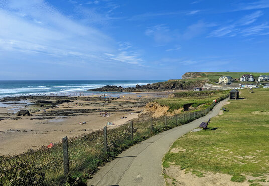 Coastline near Crooklets