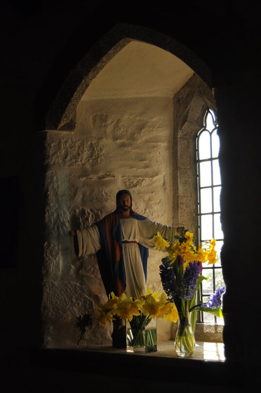 Spring in Cury Church