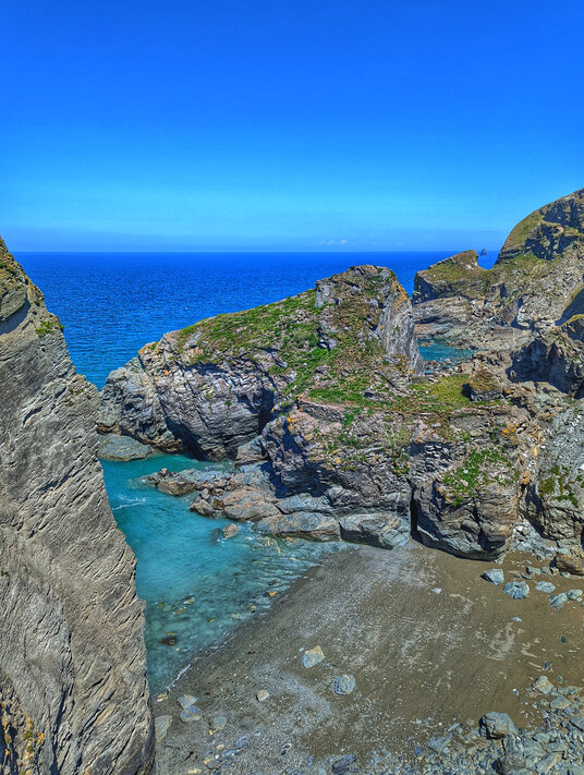 Inaccessible beach at Dannonchapel
