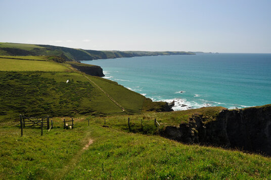 Coast path at Dannonchapel