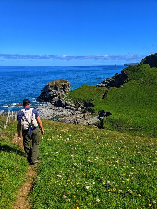 Coast path at Dannonchapel