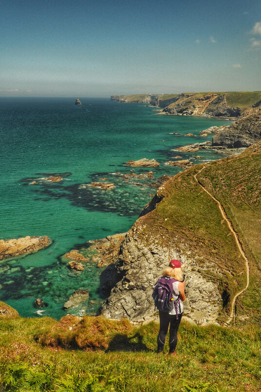 View along the coast from Dannonchapel