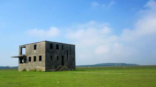 Control tower at Davidstow Airfield