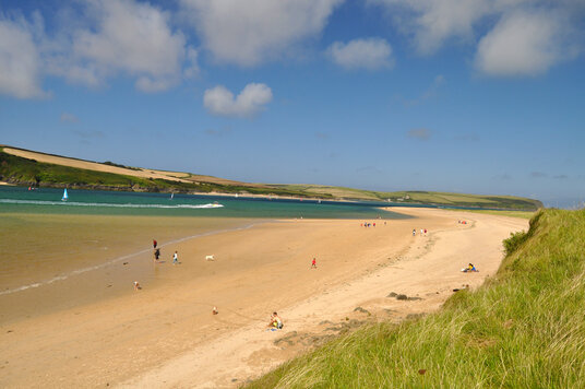 View across Daymer Bay