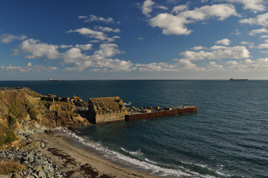 Wharf at Dean Quarry