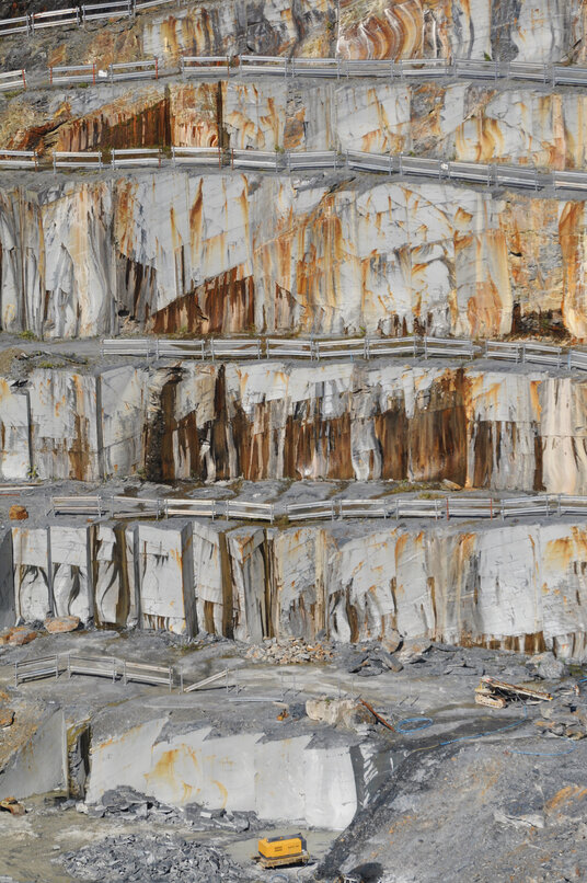 Quarry terraces at Delabole