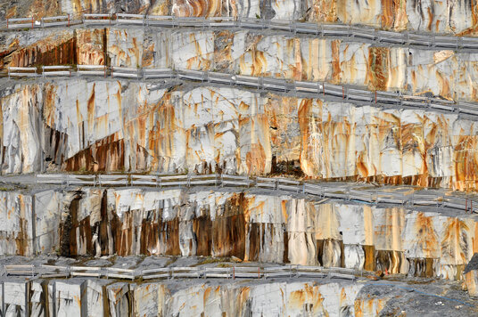 Quarry terraces at Delabole