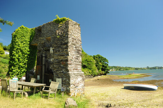 Remains of the engine house at Devoran