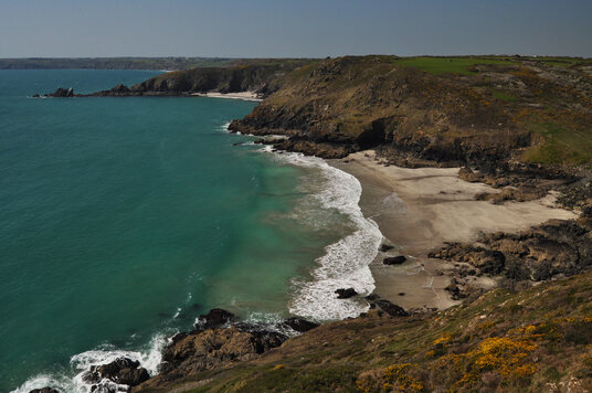 Overlooking Downas Cove