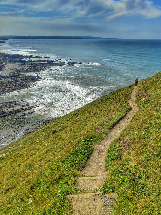 Path from Steeple Point