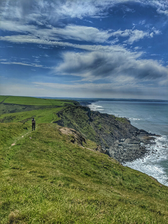 Coastline near Duckpool