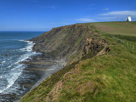 Coastline near Duckpool