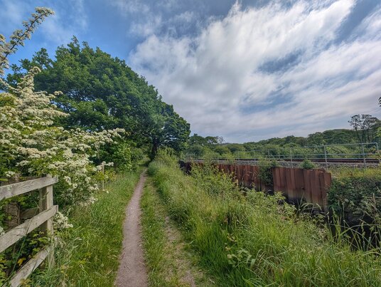 Footpath along the Par canal