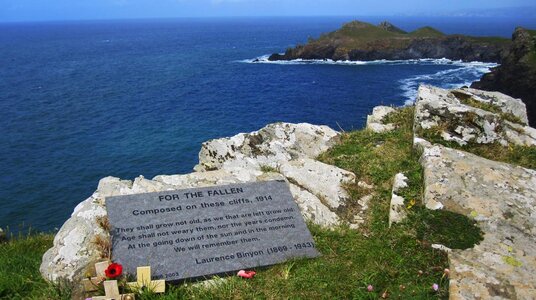 Poem composed on Pentire Point