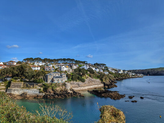 View from St Catherine's Castle