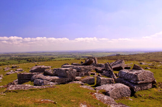 Granite on Fox Tor