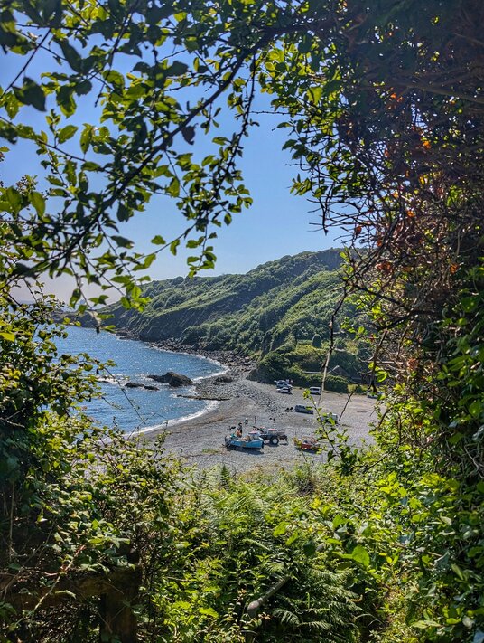 A glimpse of Porthallow