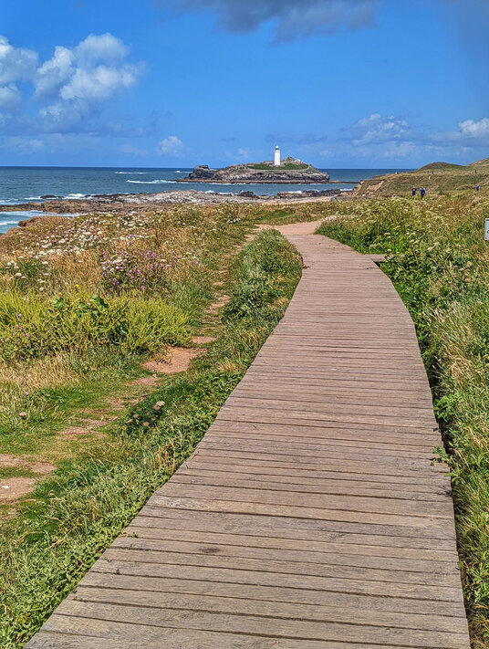 Walkway at Godrevy