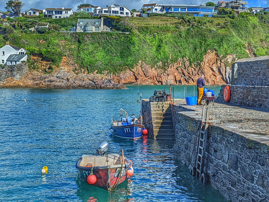Quay at Gorran Haven