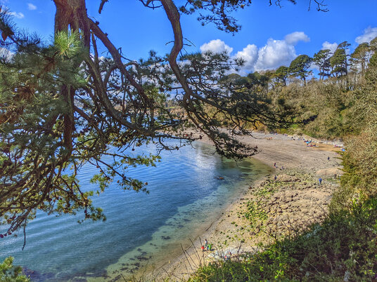 View over Grebe Rock