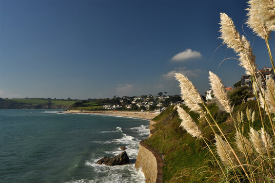 Seafront looking towards Gyllyngvase