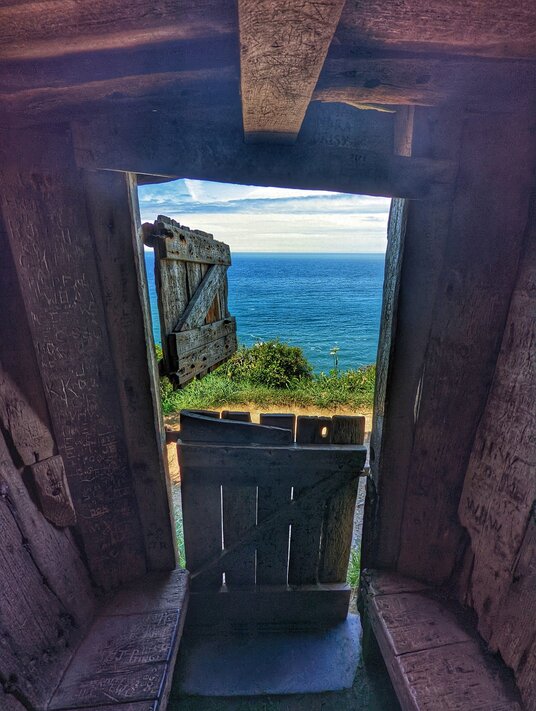 View from Hawker's hut
