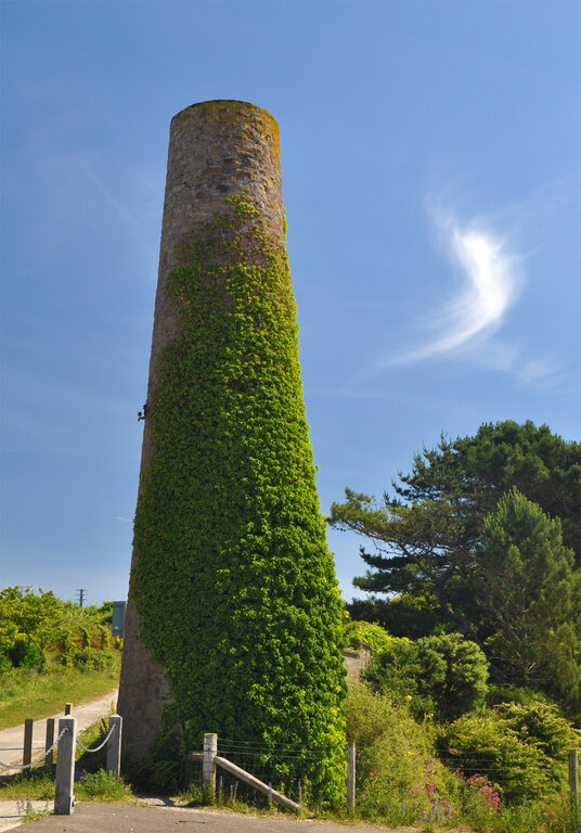 Old Chimney near the Wave Hub