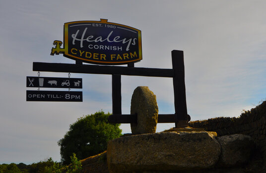 Healey's sign in Penhallow