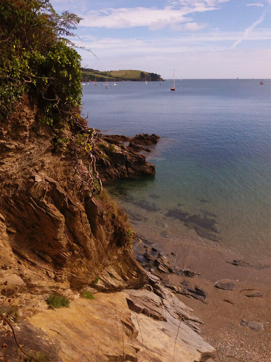 View from the path near Durgan