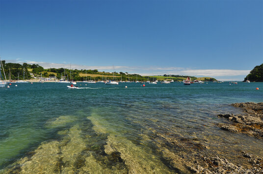 Rock platform at Helford