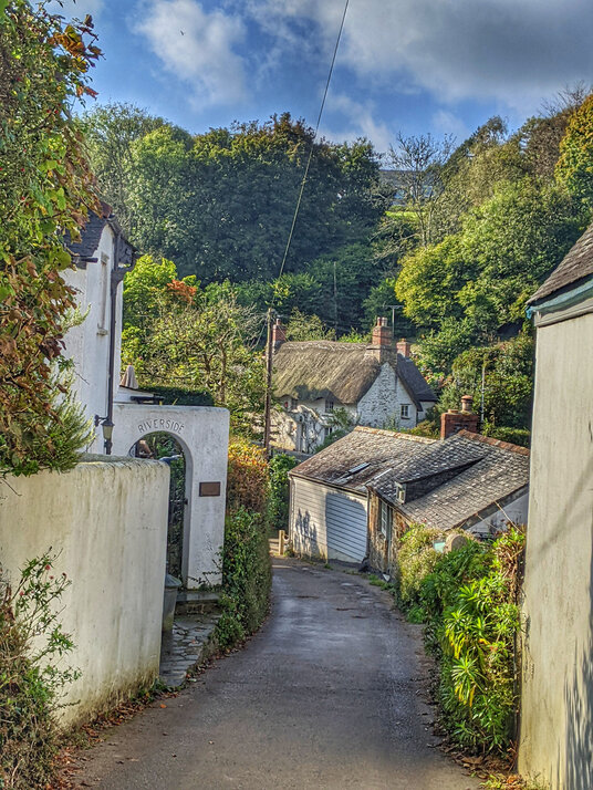 Helford village