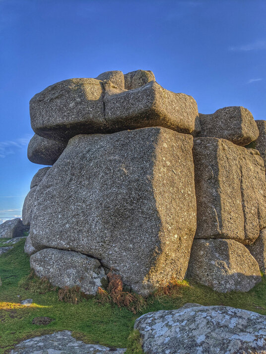 Rock stacks at Helman Tor