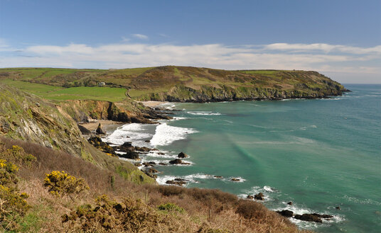 Coastline near Hemmick Beach