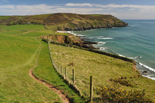 Coastline near Hemmick Beach