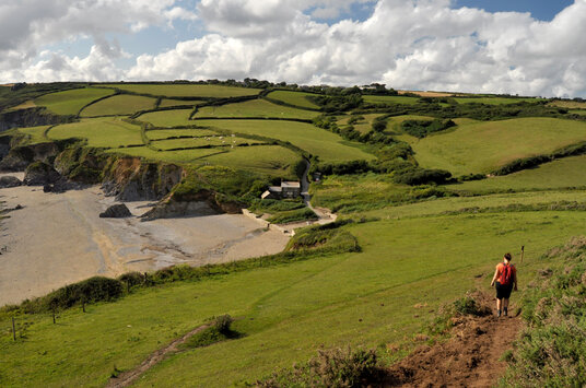 Footpath to Hemmick Beach