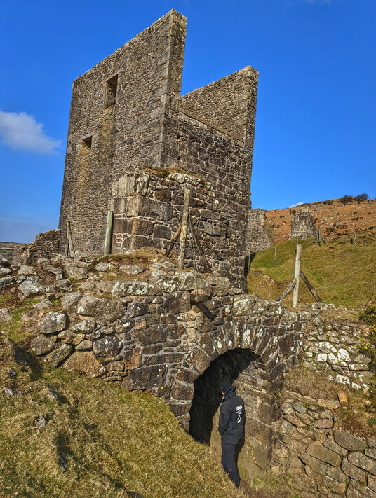 Tunnel near Holman's shaft