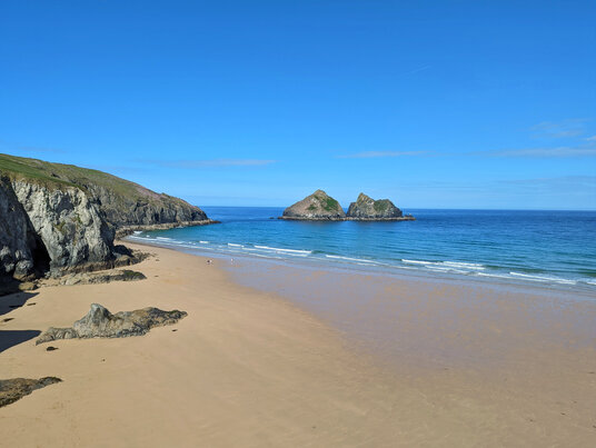 Holywell Bay